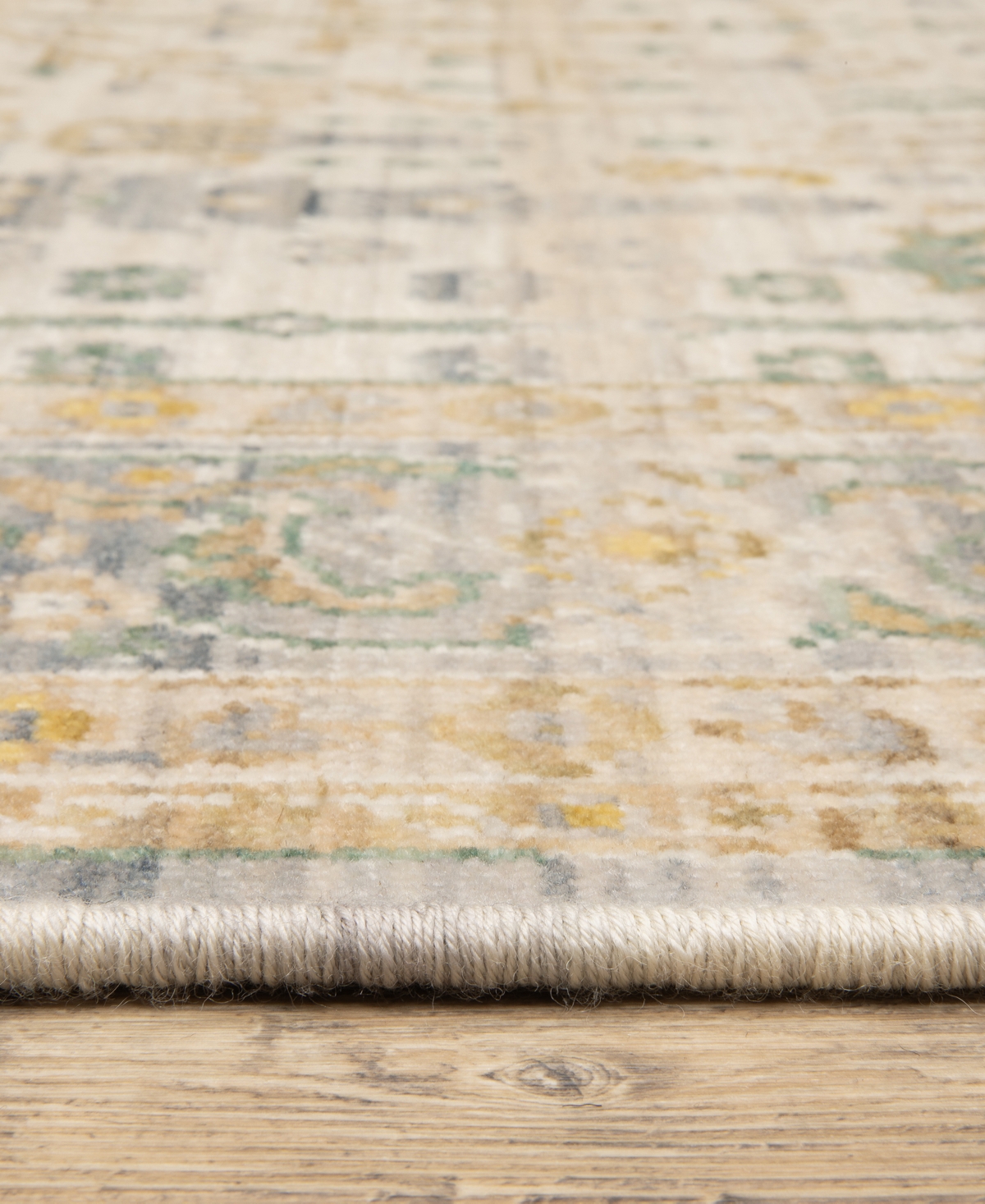 Oriental Weavers Acacia Aca14 2'6"x10' Runner Area Rug In Neutral