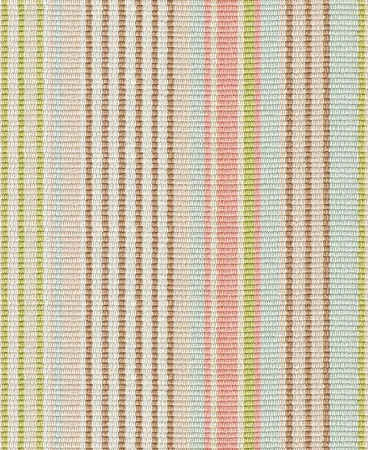 Dash And Albert Rugs By Annie Selke Ana Ticking Machine Washable Da2030 8'x10' Area Rug In Blue