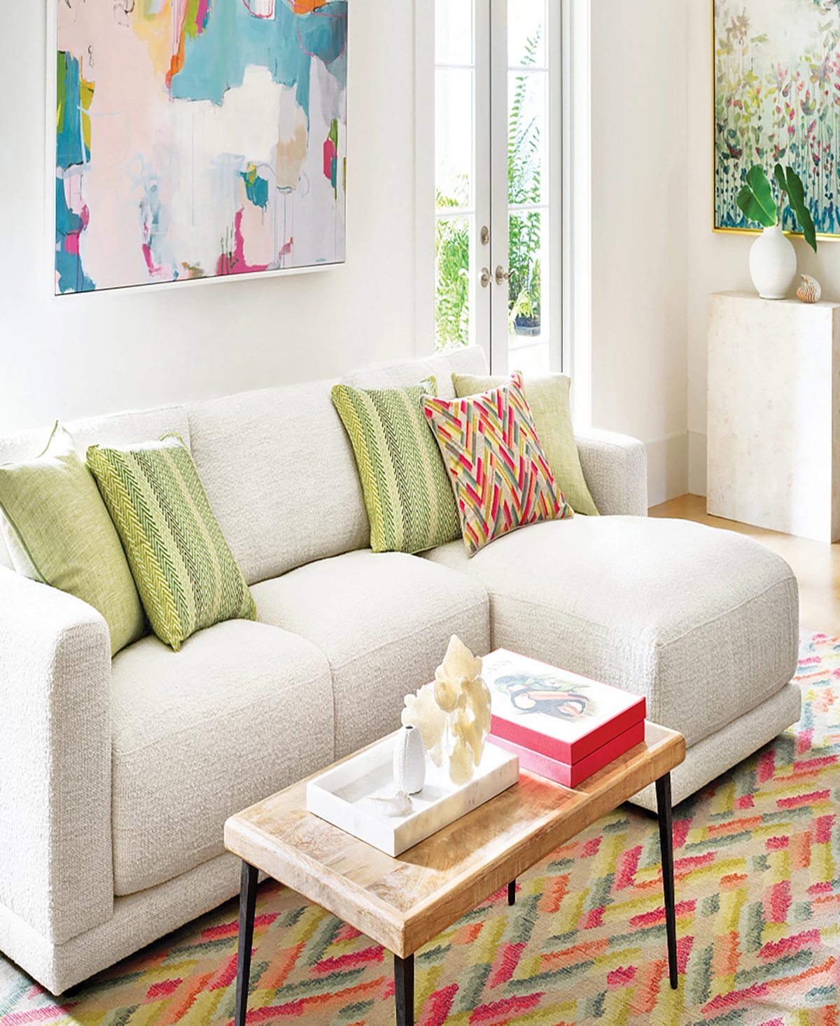 Dash And Albert Rugs By Annie Selke Azura Da2016 10'x14' Area Rug In Multi