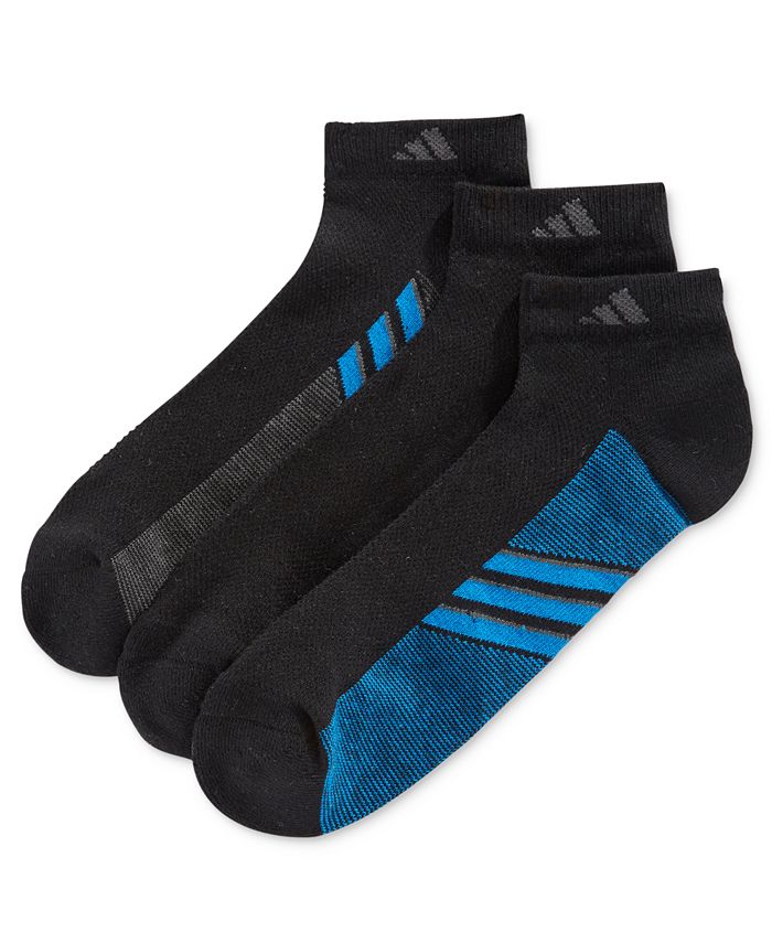 dinastía Entrelazamiento Edredón adidas Men's Climacool Superlite 3-Pack Low Cut Socks - Macy's