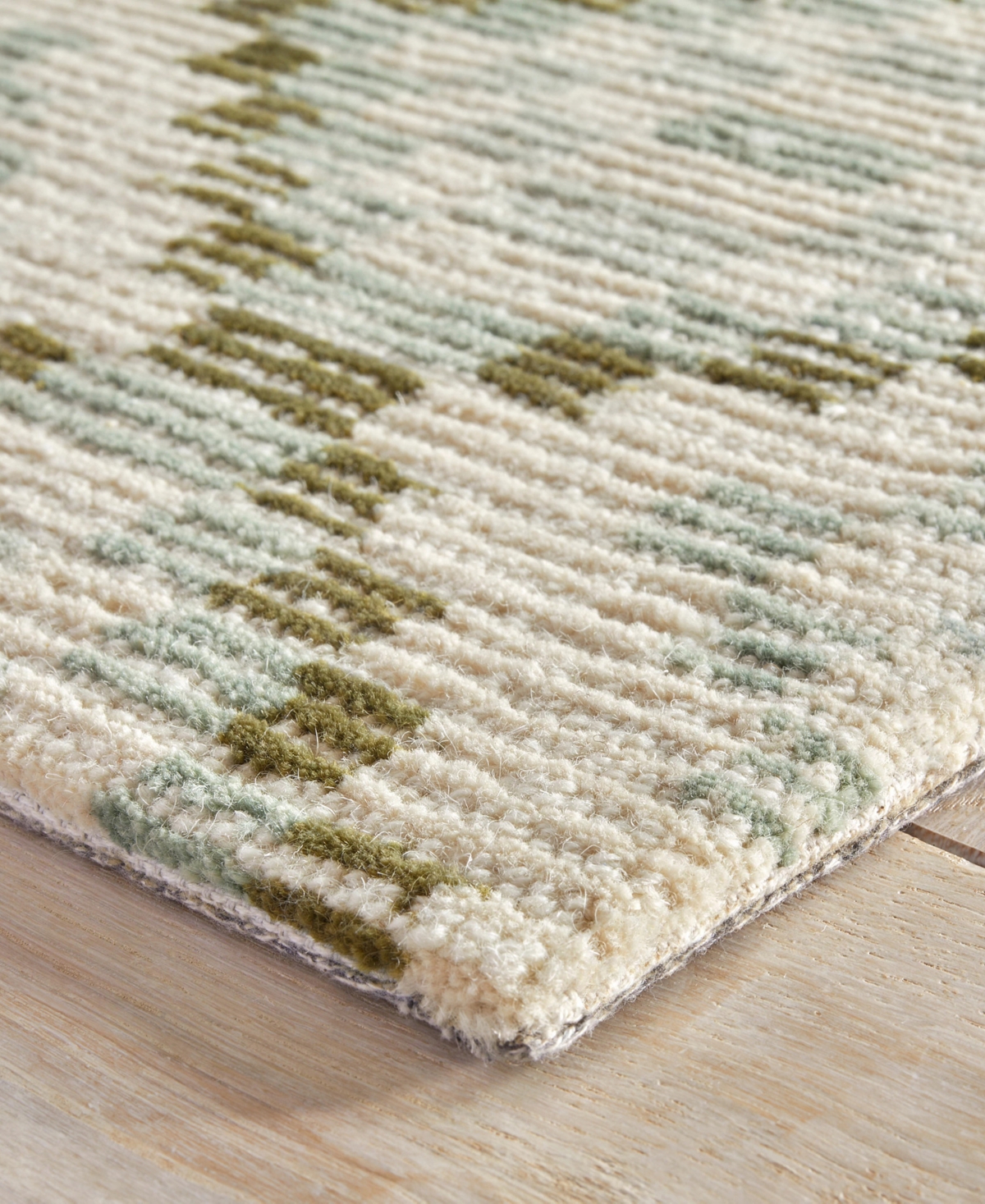 Dash And Albert Rugs By Annie Selke Diamond Cove Da1941 8'x10' Area Rug In Green