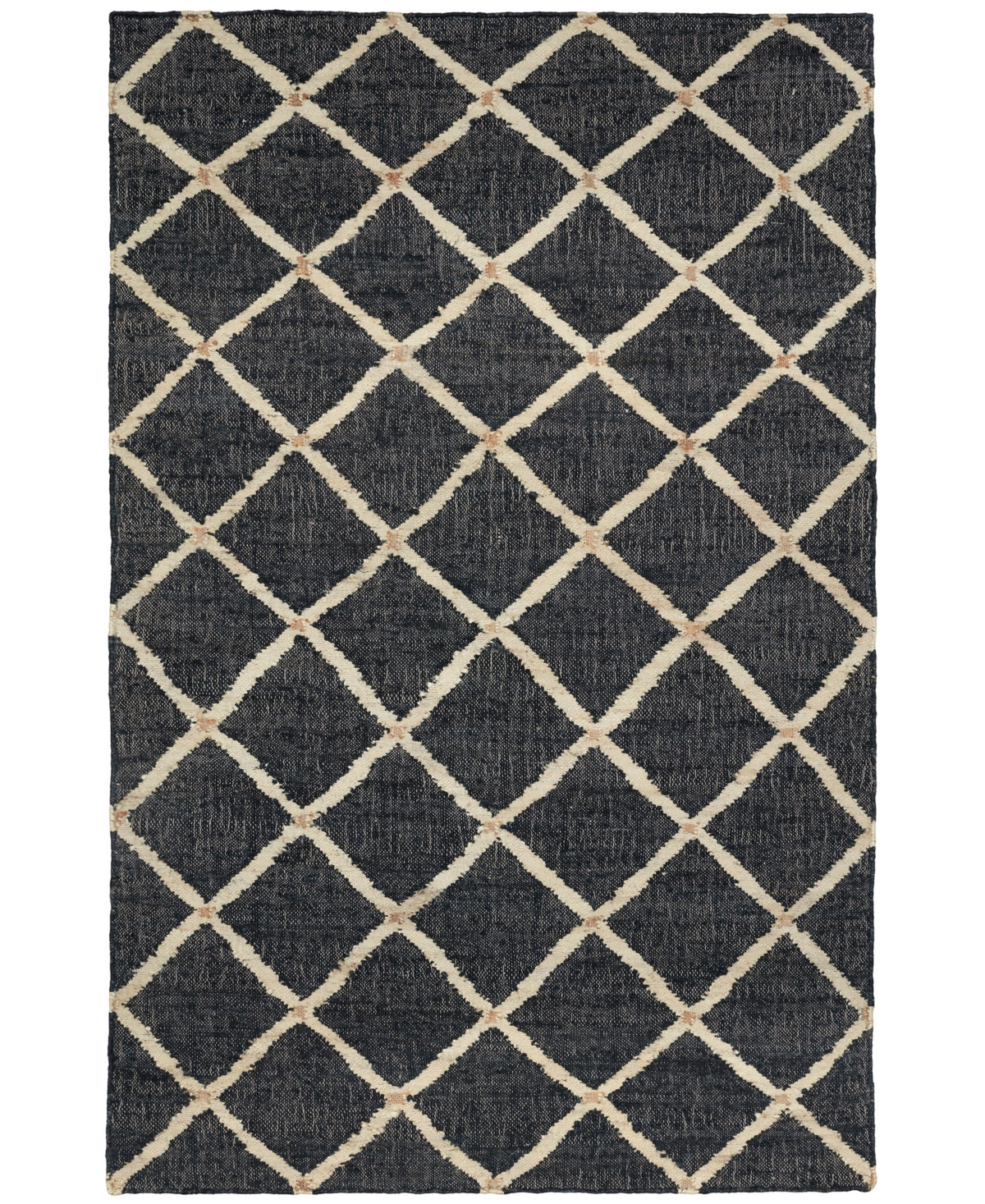 Dash And Albert Rugs By Annie Selke Kali Handwoven Da1922 3'x5' Area Rug In Black