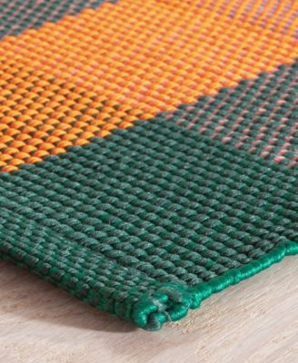 Happy Plaid Indoor/Outdoor DA1798 3'x5' Area Rug