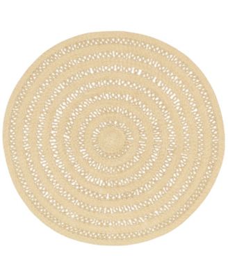 Dash and Albert Rugs by Annie Selke - Bowline Indoor/Outdoor DA1642 10'x10' Round Area Rug