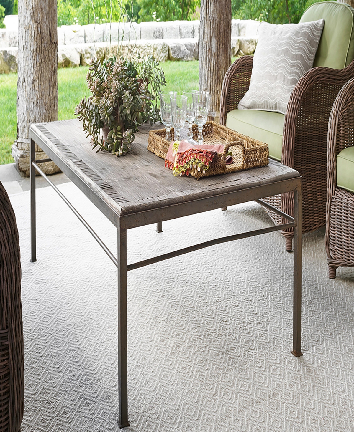 Dash And Albert Rugs By Annie Selke Annabelle Indoor/outdoor Rdb270 6'x9' Area Rug In Gray
