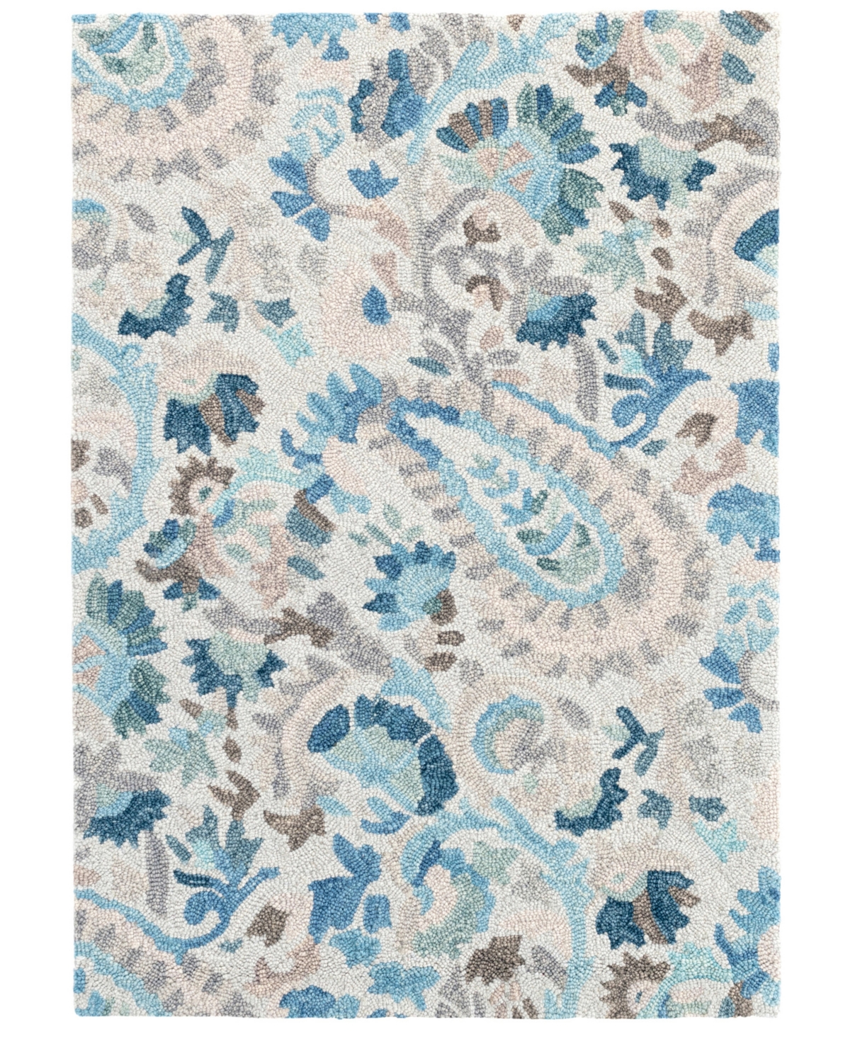 Dash And Albert Rugs By Annie Selke Ines Da959 5'x8' Area Rug In Blue