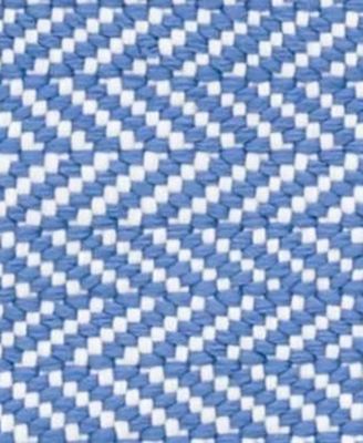 Herringbone Indoor/Outdoor DA293 2'6''x12' Runner Area Rug