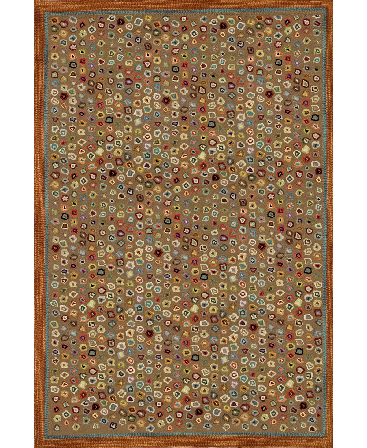 Dash And Albert Rugs By Annie Selke Cat's Paw Rda014 6'x9' Area Rug In Brown