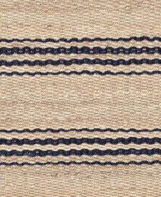 Jute Ticking RDA321 8'x10' Area Rug