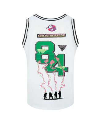 Men's White Ghostbusters The Team Basketball Jersey
