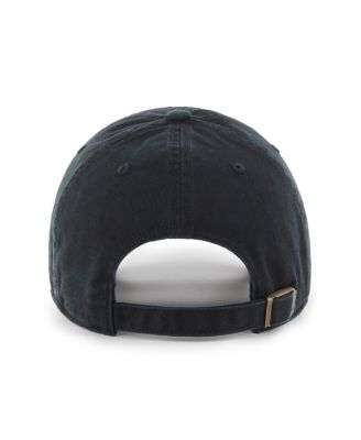 Men's Black Indiana Pacers Primary Logo Clean Up Adjustable Hat