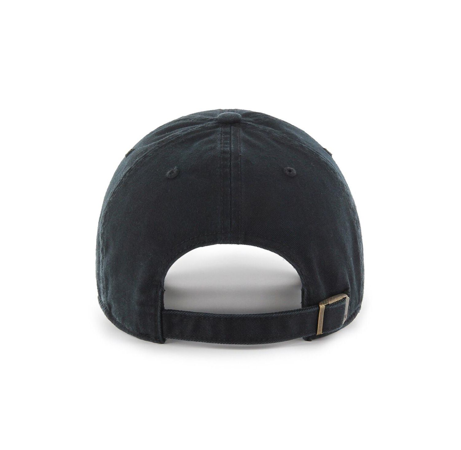 Men's Black Indiana Pacers Primary Logo Clean Up Adjustable Hat