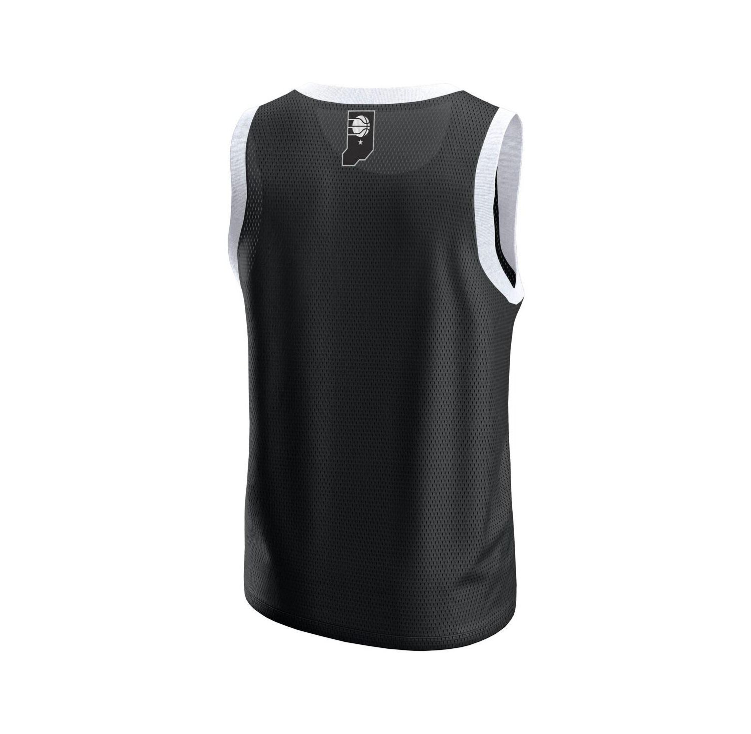 Men's Black Indiana Pacers Mesh Tank Top