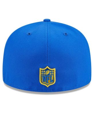 Men's Royal Los Angeles Rams Main Patch 59FIFTY Fitted Hat
