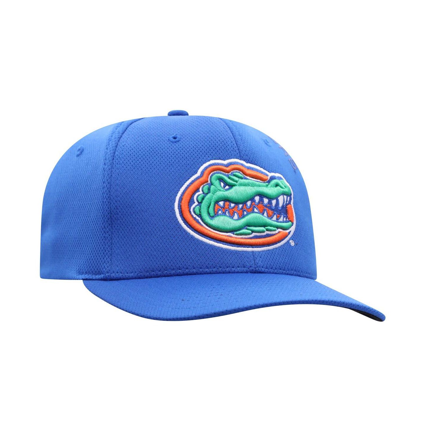 Мужская кепка Top of the World Royal Florida Gators Reflex 2.0 Flex Hat — фото 3