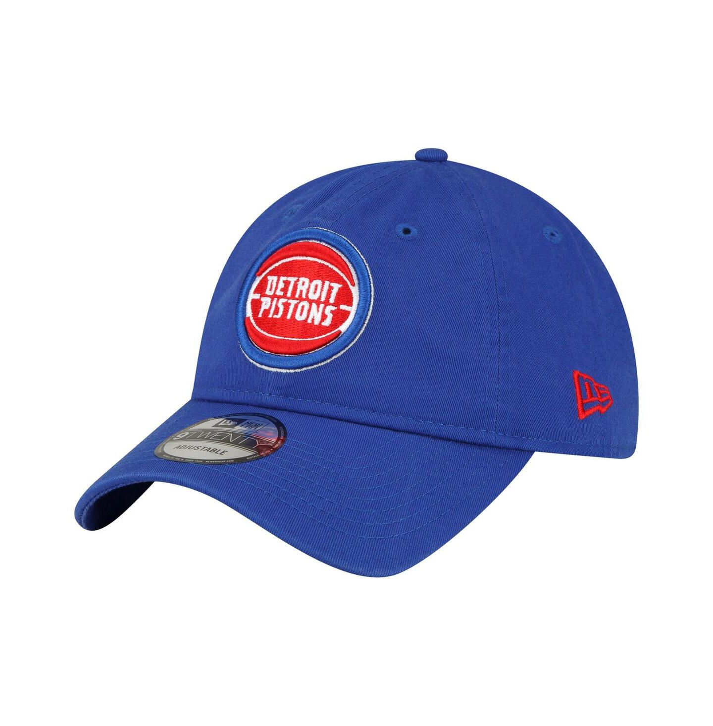 Мужская кепка New Era Royal Detroit Pistons Team 2.0 9TWENTY Adjustable Hat — фото 1