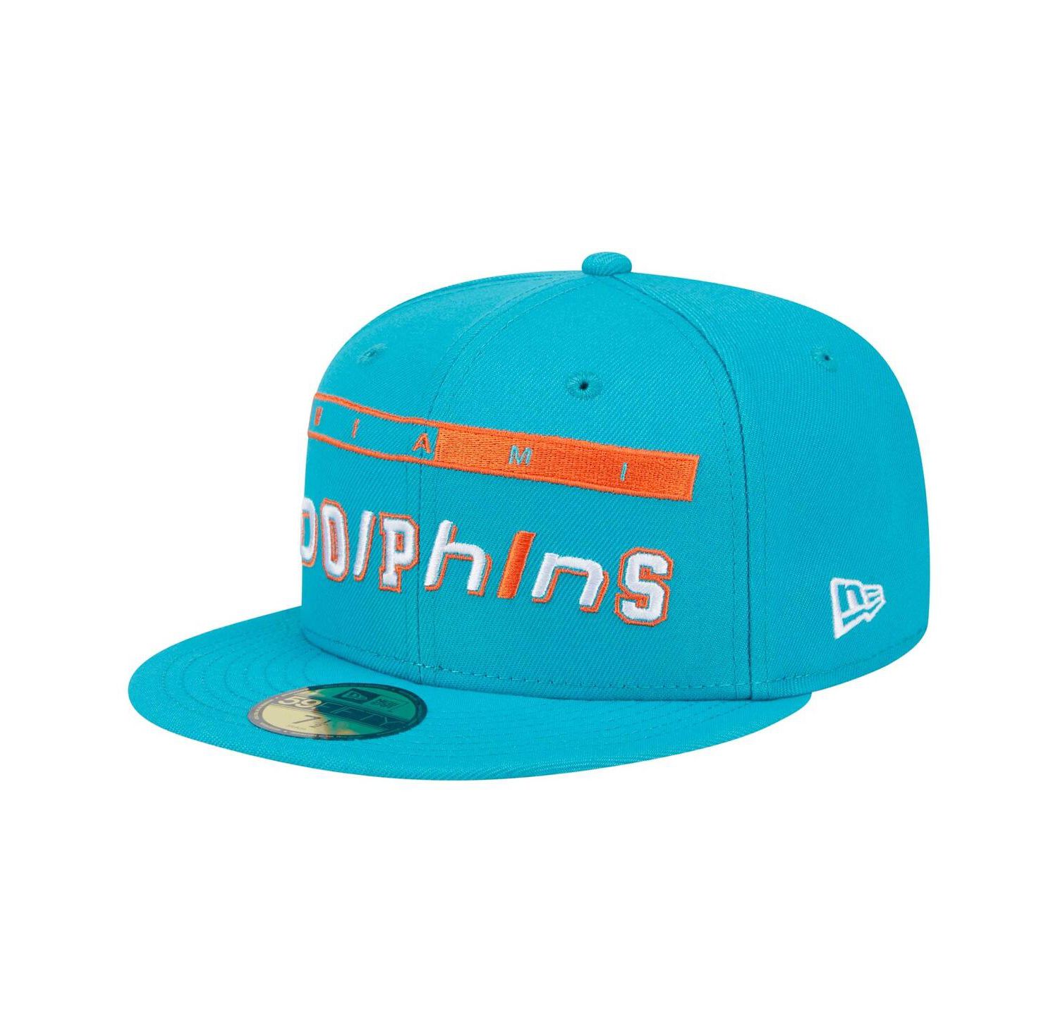 Men's Aqua Miami Dolphins Ransom 59FIFTY Fitted Hat