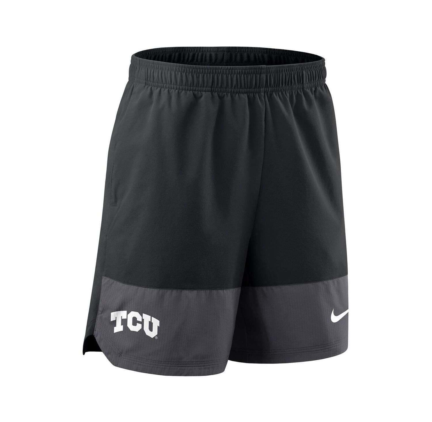 Men's Black TCU Horned Frogs 2025 Sideline Performance Shorts