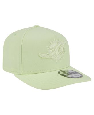 Men's Light Green Miami Dolphins Color Pack 9FIFTY Snapback Hat