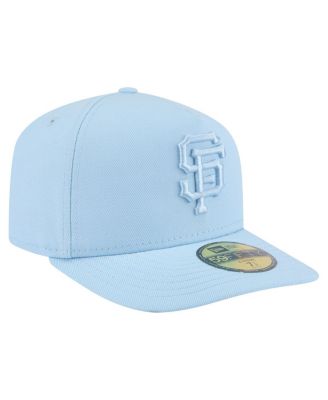 Men's Light Blue San Francisco Giants Color Pack A-Frame 59FIFTY Fitted Hat