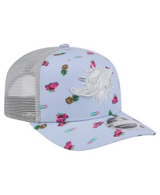 Men's&nbsp;Light Blue Miami Dolphins Adventure Surfboard 9SEVENTY Adjustable Hat