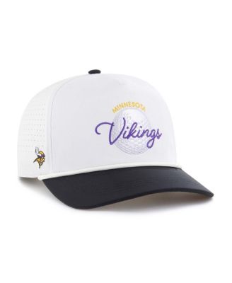 '47 Brand - Men's White/Black Minnesota Vikings Gimmie Golf Hitch Rope Adjustable Hat