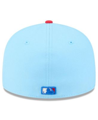 Men's Light Blue/Red Arizona Diamondbacks 2025 Fourth of July Low Profile 59FIFTY Fitted Hat