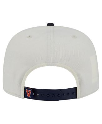 Men's White Virginia Cavaliers Collegiate 9FIFTY A-Frame Snapback Hat