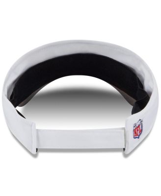 Men's White/Brown Cleveland Browns 2025 NFL Training Camp Adjustable Visor Hat