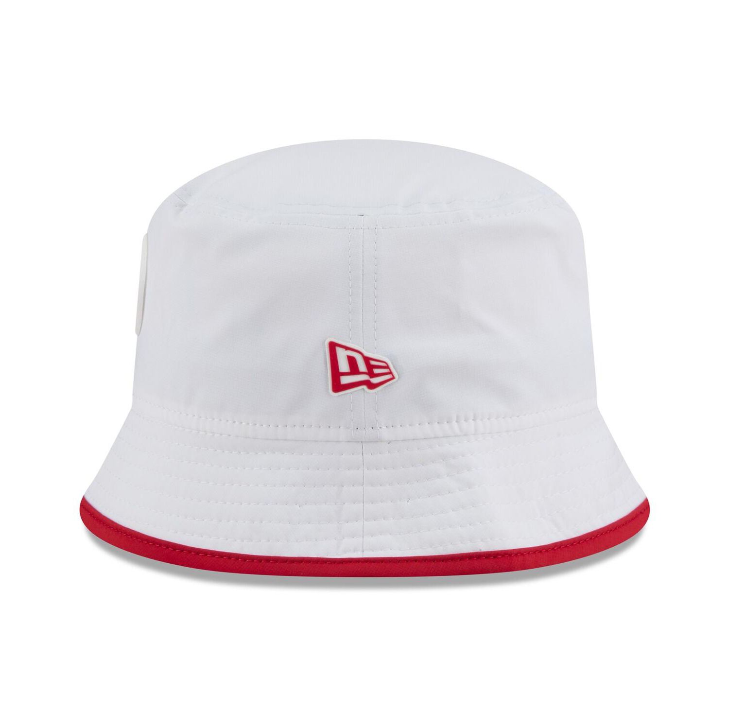 Men's White San Francisco 49ers 2025 NFL Training Camp Stretch Bucket Hat
