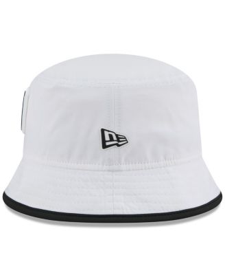 Men's White Las Vegas Raiders 2025 NFL Training Camp Stretch Bucket Hat