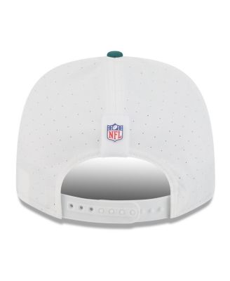 Men's White/Midnight Green Philadelphia Eagles 2025 NFL Training Camp 9SEVENTY Adjustable Hat