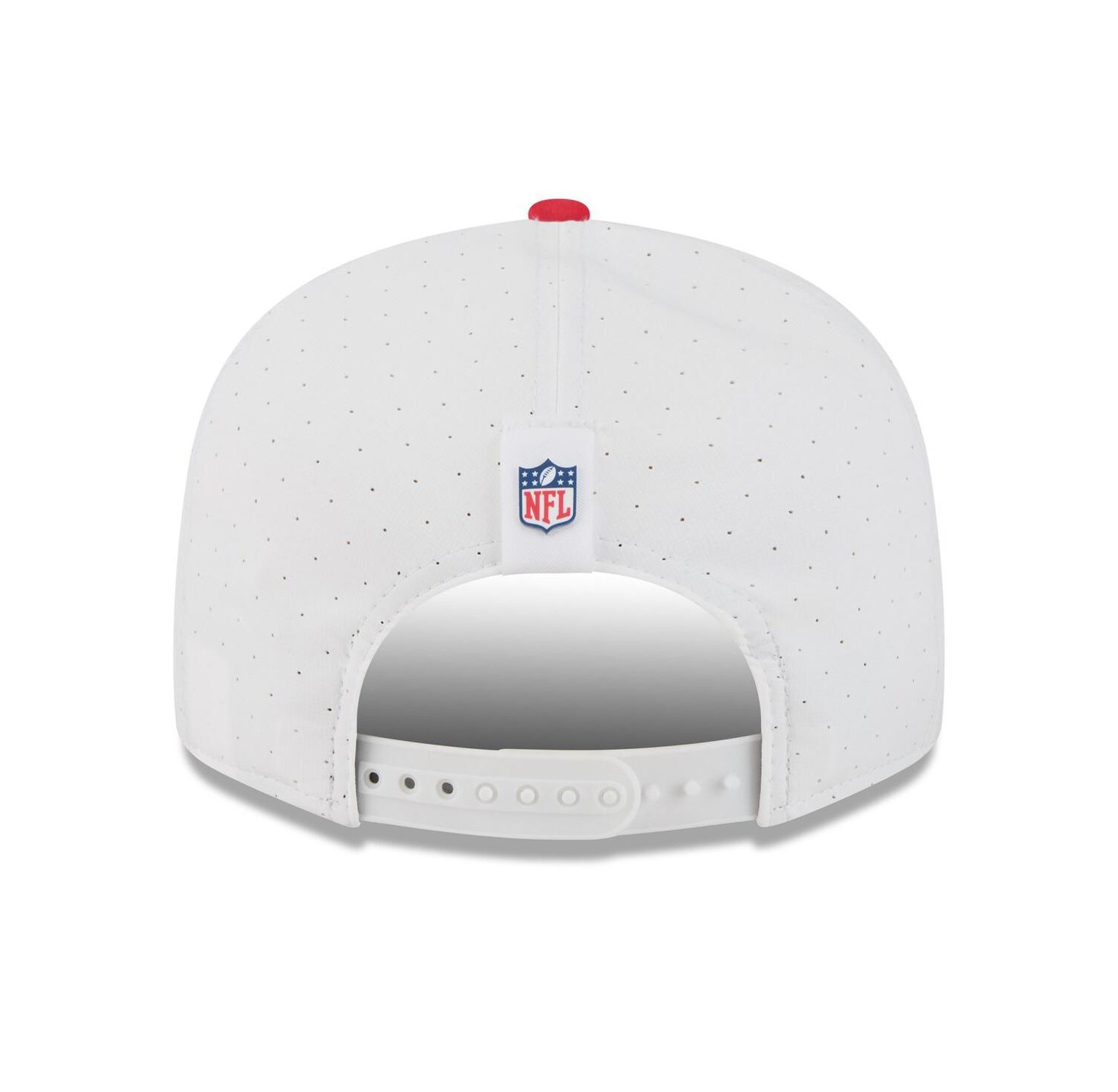 Men's White/Red Kansas City Chiefs 2025 NFL Training Camp Split Panel 9FIFTY Snapback Hat