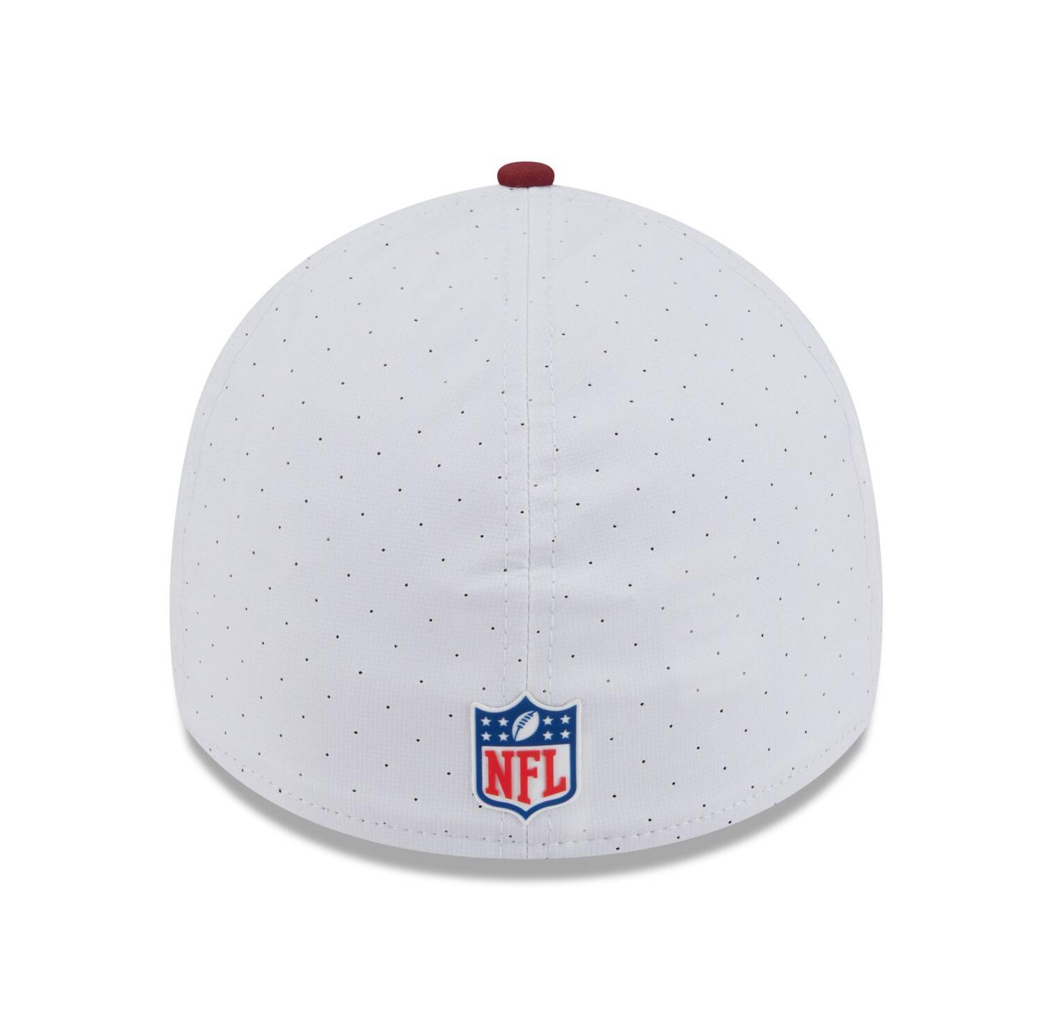 Men's White/Burgundy Washington Commanders 2025 NFL Training Camp 39THIRTY Flex Hat