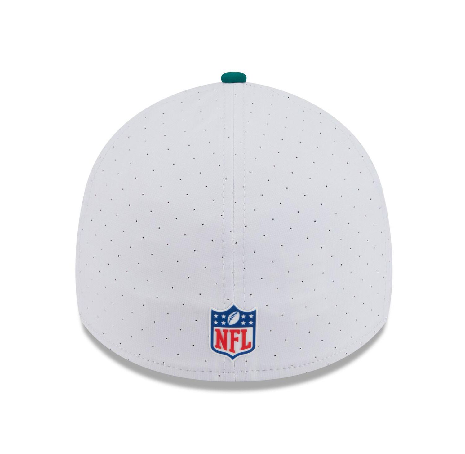 Men's White/Green New York Jets 2025 NFL Training Camp 39THIRTY Flex Hat