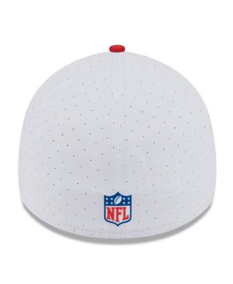 Men's White/Red Kansas City Chiefs 2025 NFL Training Camp 39THIRTY Flex Hat