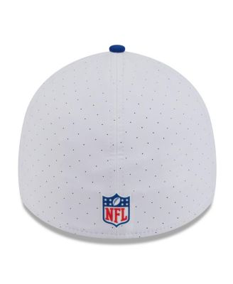 Men's White/Royal Buffalo Bills 2025 NFL Training Camp 39THIRTY Flex Hat