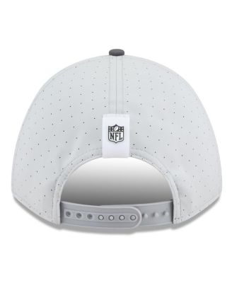 Men's Gray/Graphite Cincinnati Bengals 2025 NFL Training Camp A-Frame 9FORTY Adjustable Hat