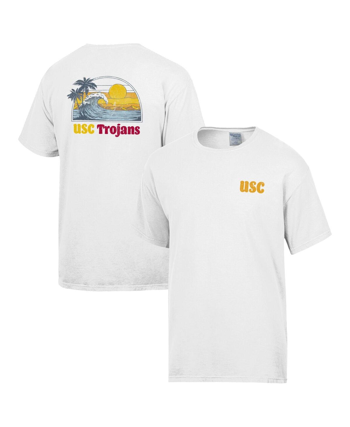 Men's White Usc Trojans Illustrative T-Shirt - White