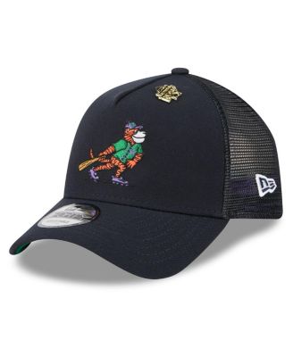 New Era - Men's Navy Detroit Tigers 2025 Big League Chew A-Frame 9FORTY Adjustable Trucker Hat