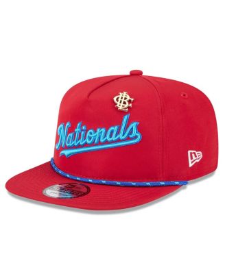 New Era - Men's Red Washington Nationals 2025 Big League Chew Golfer Snapback Hat