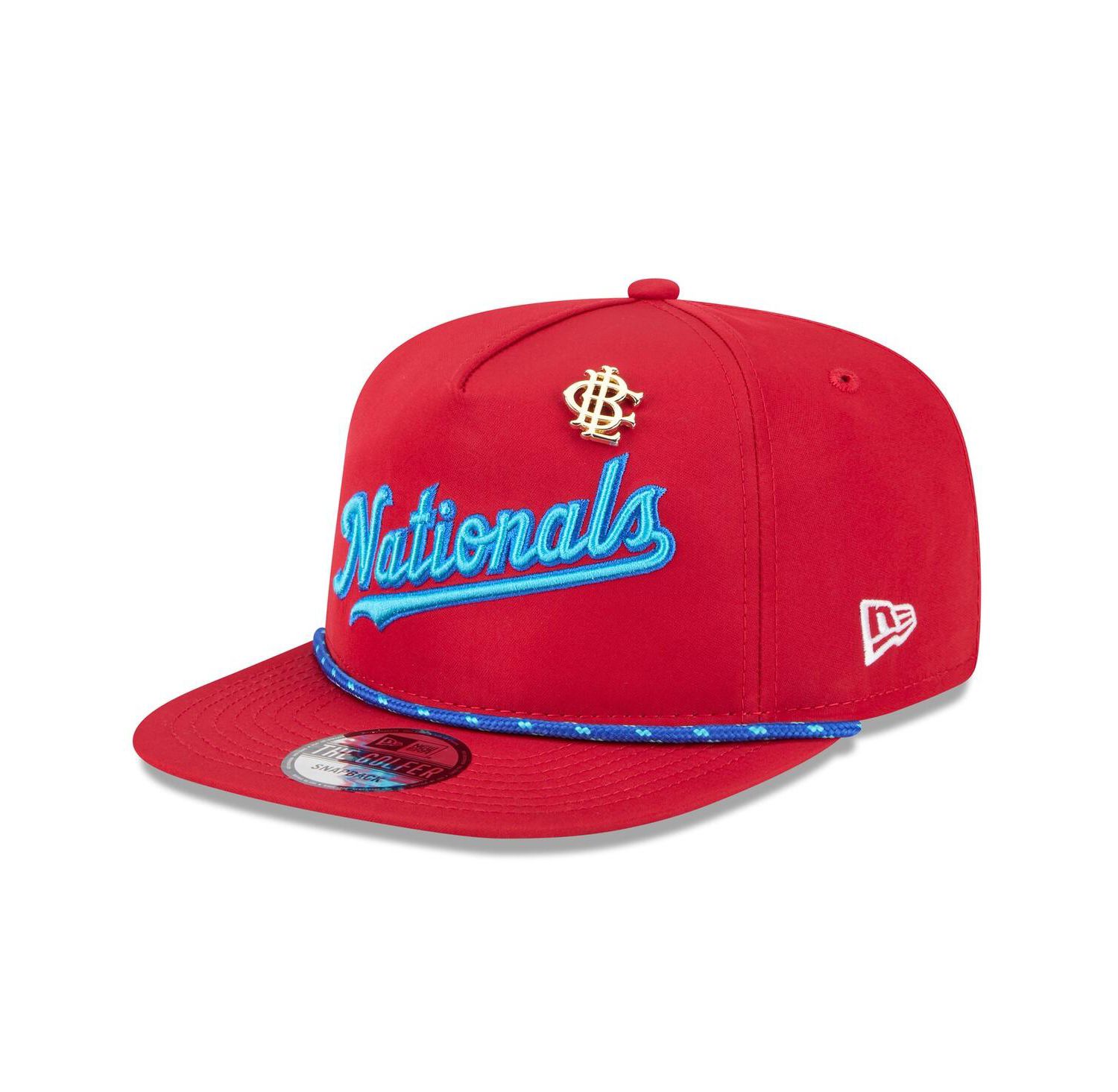 Men's Red Washington Nationals 2025 Big League Chew Golfer Snapback Hat