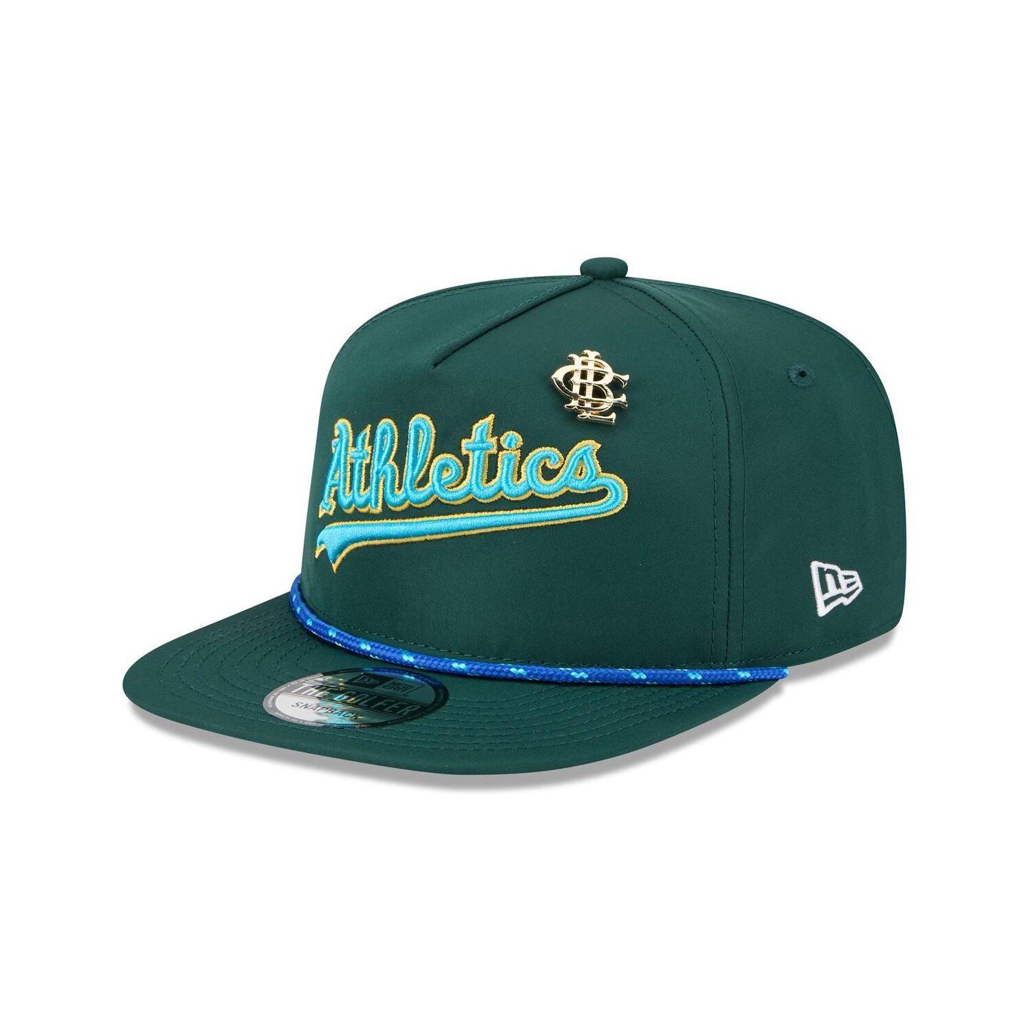Men's Green Athletics 2025 Big League Chew Golfer Snapback Hat