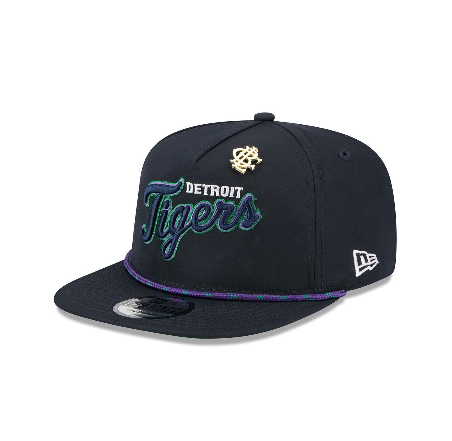Men's Navy Detroit Tigers 2025 Big League Chew Golfer Snapback Hat
