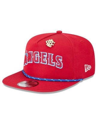 New Era - Men's Red Los Angeles Angels 2025 Big League Chew Golfer Snapback Hat