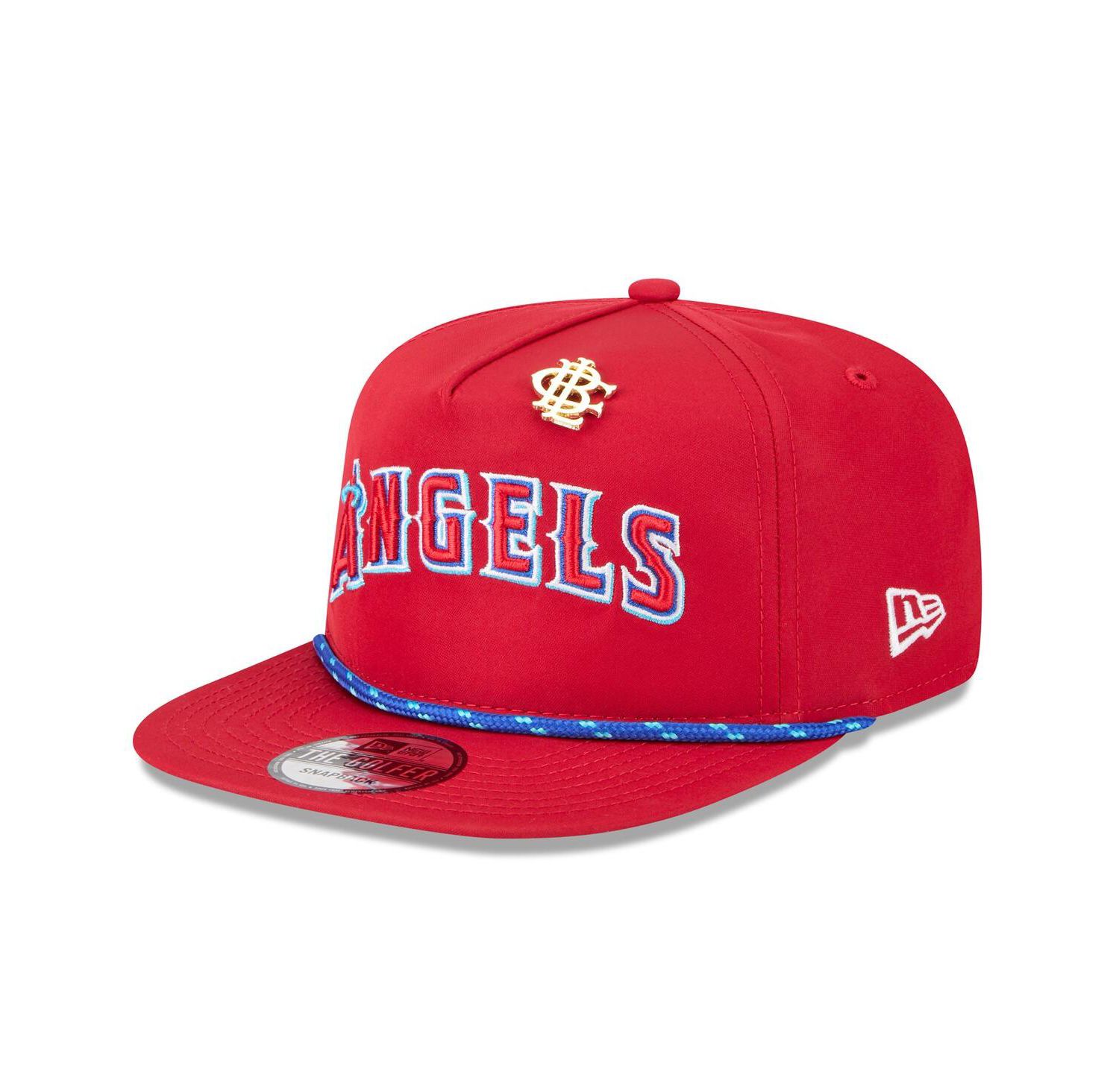 Men's Red Los Angeles Angels 2025 Big League Chew Golfer Snapback Hat