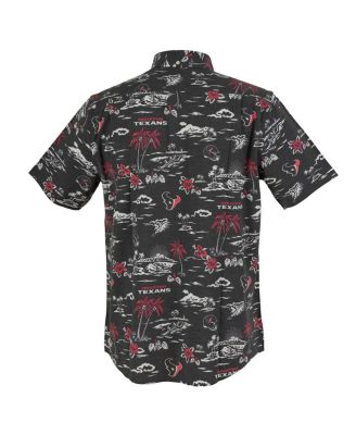 Men's Navy Houston Texans Kekai Performance Button-Down Shirt