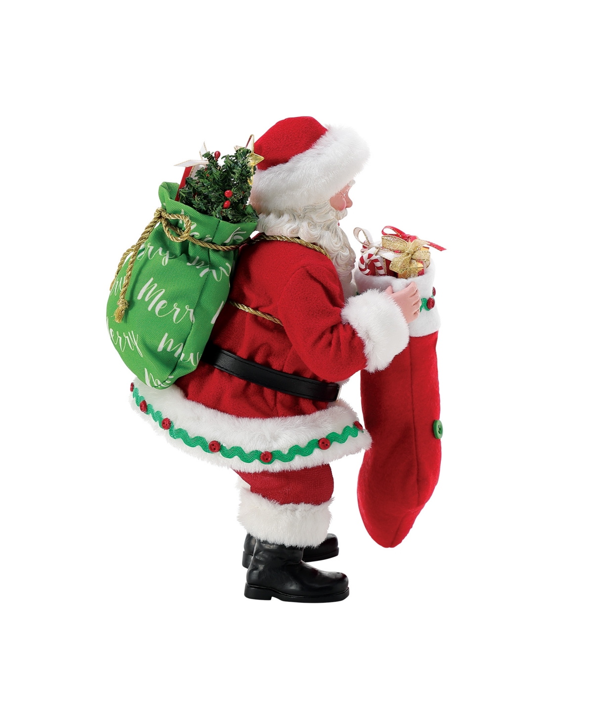 Department Five Possible Dream Santa The Big Stocking Figurine In Multi