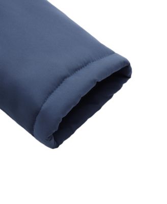 Toddler Girls Puffer Jacket with Sherpa Fleece Lining 2T-4T