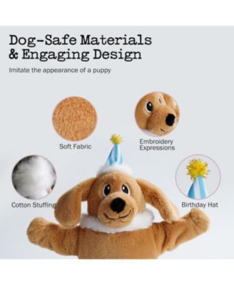 Birthday Cake Dog Toy, Dancing with Echo Function Feature, Singing Birthday Songs, Interactive Dog Toys, Plush Stuffed Puppy Toy